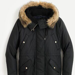 J.CREW Perfect winter parka with eco-friendly PrimaLoft® size Medium